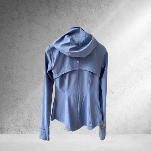 👀💦💧In Search of💧💦 Lululemon Nulu Hooded Define Jacket in Waterdrop Size 10 - Picture 4 of 6